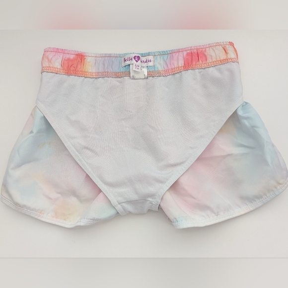 Kids (Size Small/7-8) Pastel Colored Tie-Dye Shorts w/Elastic Waist - Picture 7 of 14